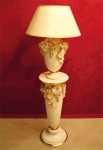 Настольная лампа (керамика, стразы Swarowsky)